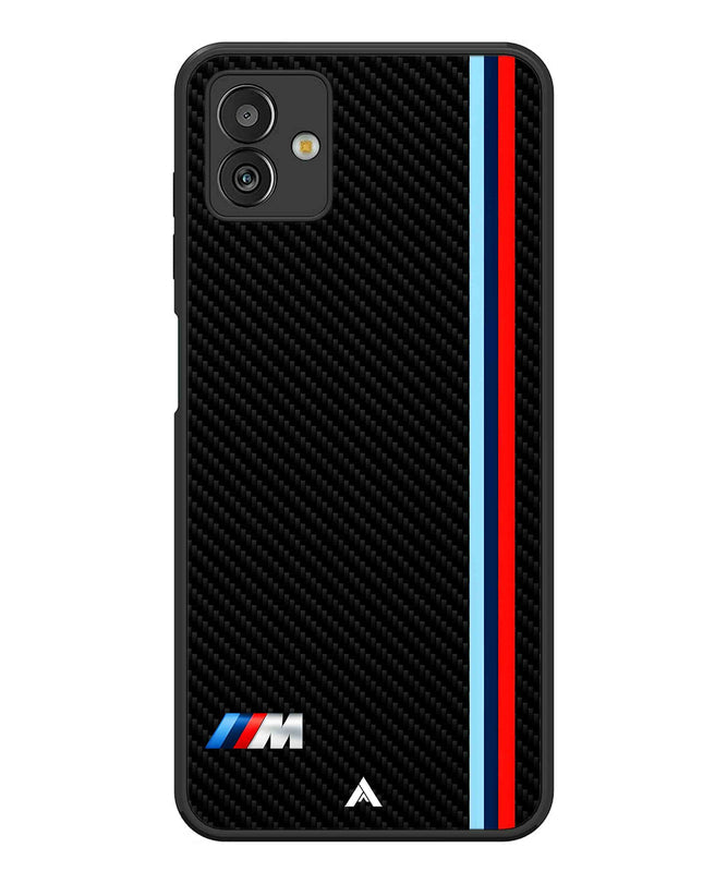 BMW Car Logo 1 Metal Back Cover Phone Case for Samsugn Galaxy M13 5G