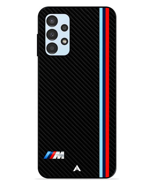 BMW Car Logo 1 Metal Back Cover Phone Case for Samsung Galaxy A13 4G