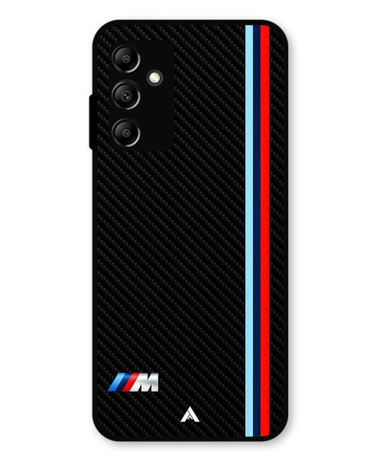 BMW Car Logo 1 Metal Back Cover Phone Case for Samsung Galaxy A14 5G