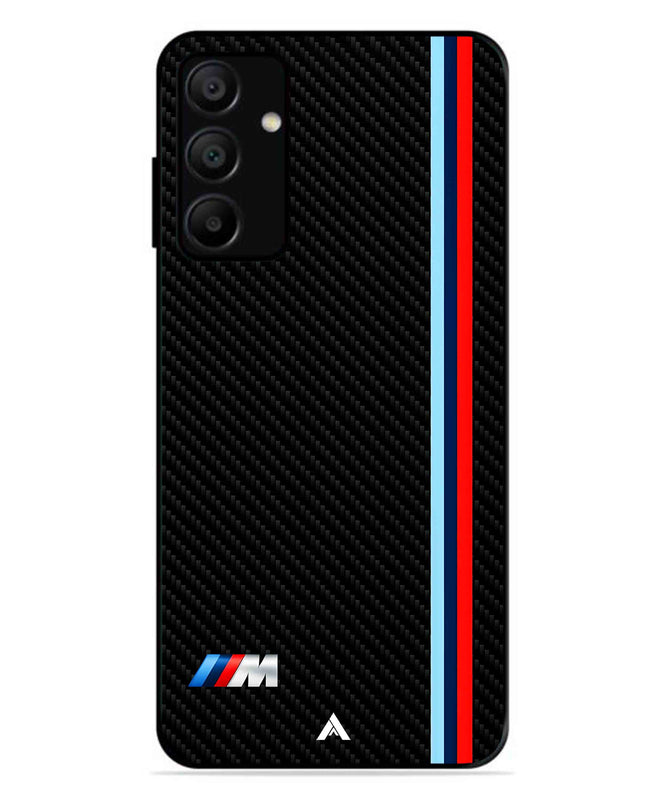 BMW Car Logo 1 Metal Back Cover Phone Case for Samsung Galaxy A15 5G