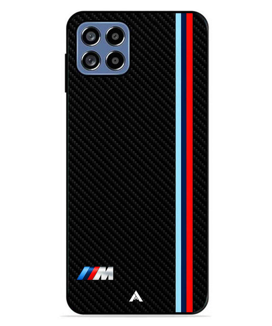 BMW Car Logo 1 Metal Back Cover Phone Case for Samsung Galaxy A22 5G