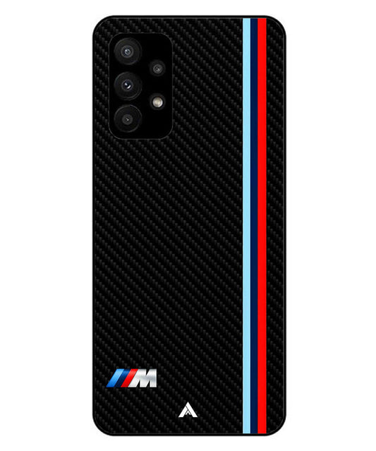 BMW Car Logo 1 Metal Back Cover Phone Case for Samsung Galaxy A23 5G