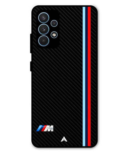 BMW Car Logo 1 Metal Back Cover Phone Case for Samsung Galaxy A32 4G