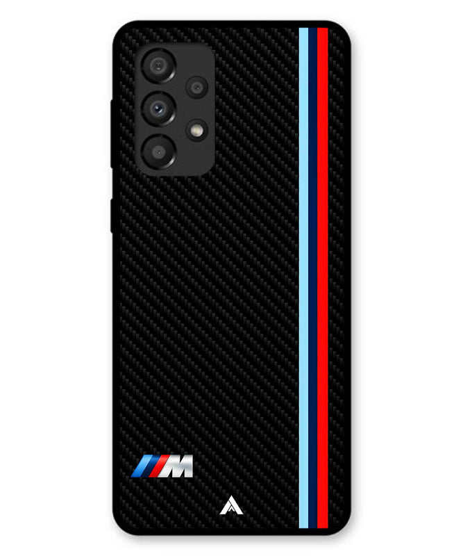 BMW Car Logo 1 Metal Back Cover Phone Case for Samsung Galaxy A33 5G