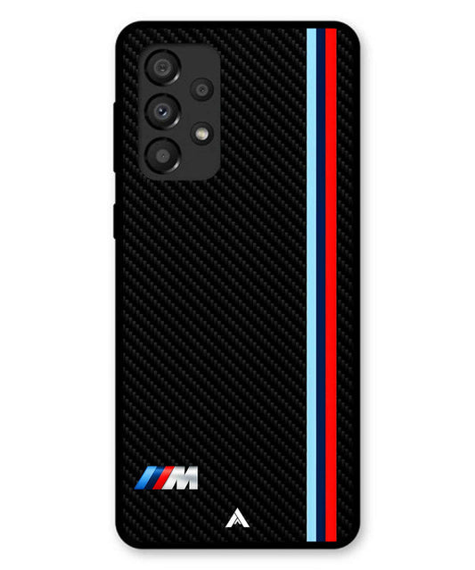 BMW Car Logo 1 Metal Back Cover Phone Case for Samsung Galaxy A33 5G