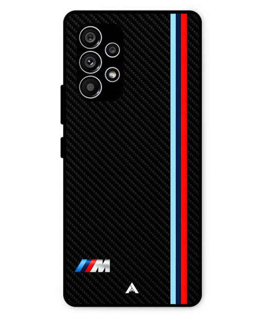 BMW Car Logo 1 Metal Back Cover Phone Case for Samsung Galaxy A53