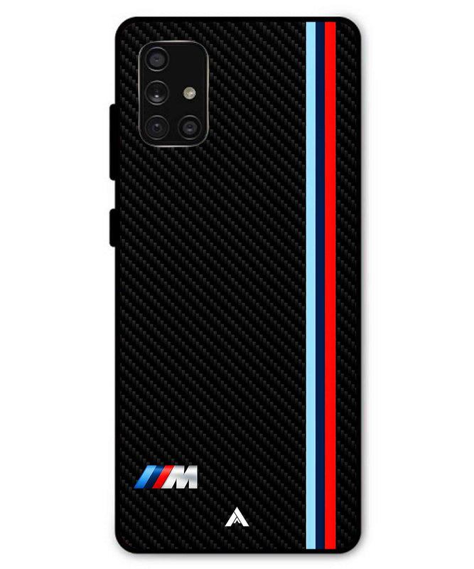 BMW Car Logo 1 Metal Back Cover Phone Case for Samsung Galaxy A71