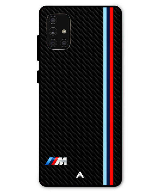BMW Car Logo 1 Metal Back Cover Phone Case for Samsung Galaxy A71