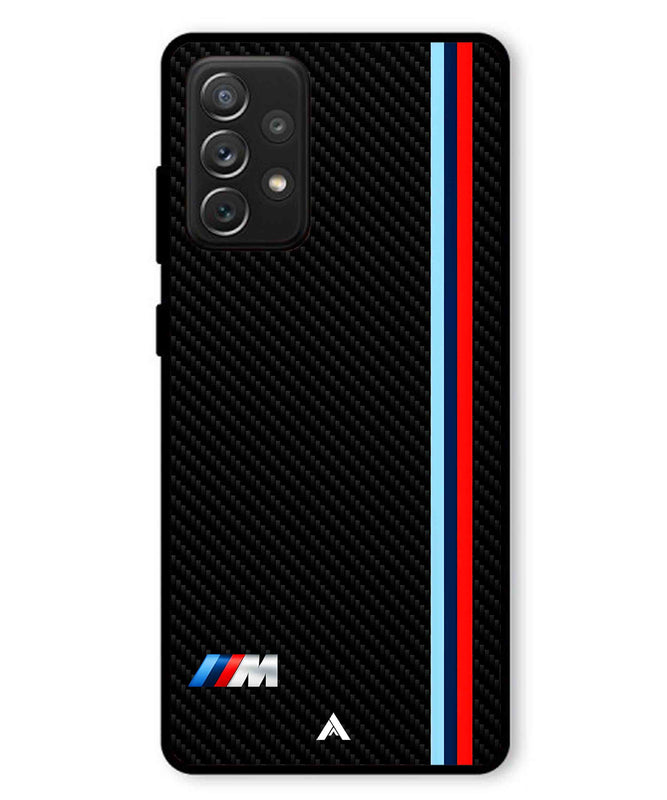BMW Car Logo 1 Metal Back Cover Phone Case for Samsung Galaxy A72