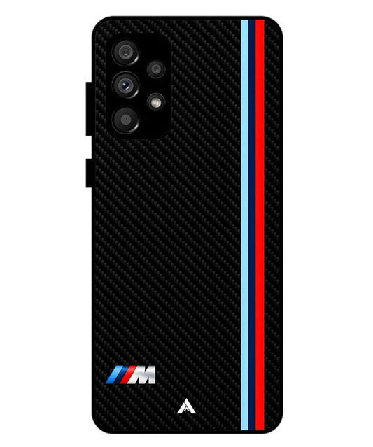 BMW Car Logo 1 Metal Back Cover Phone Case for Samsung Galaxy A73