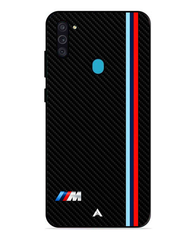 BMW Car Logo 1 Metal Back Cover Phone Case for Samsung Galaxy F11