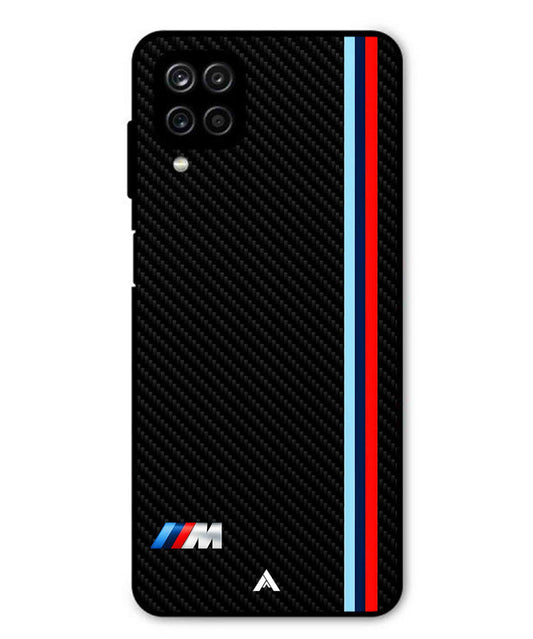 BMW Car Logo 1 Metal Back Cover Phone Case for Samsung Galaxy F12