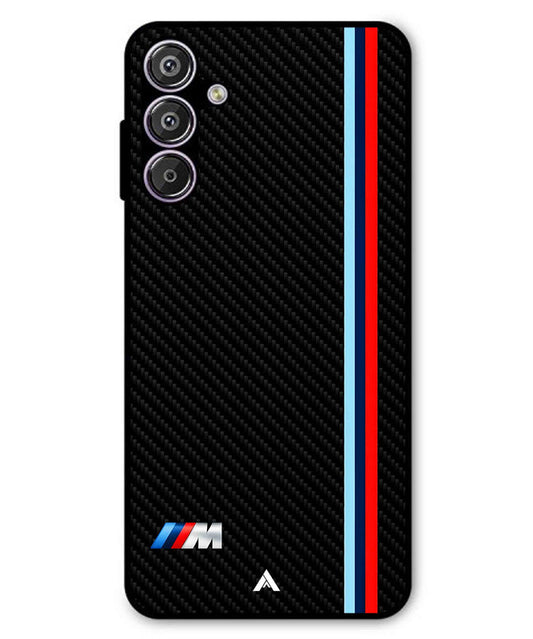 BMW Car Logo 1 Metal Back Cover Phone Case for Samsung Galaxy F15