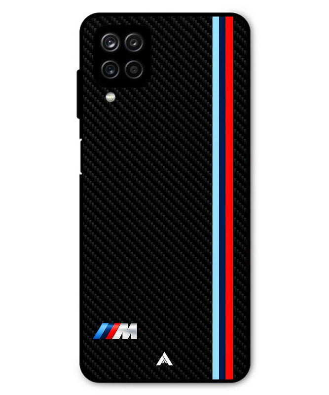 BMW Car Logo 1 Metal Back Cover Phone Case for Samsung Galaxy F22