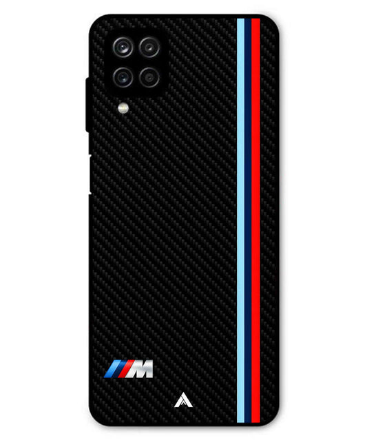 BMW Car Logo 1 Metal Back Cover Phone Case for Samsung Galaxy F22
