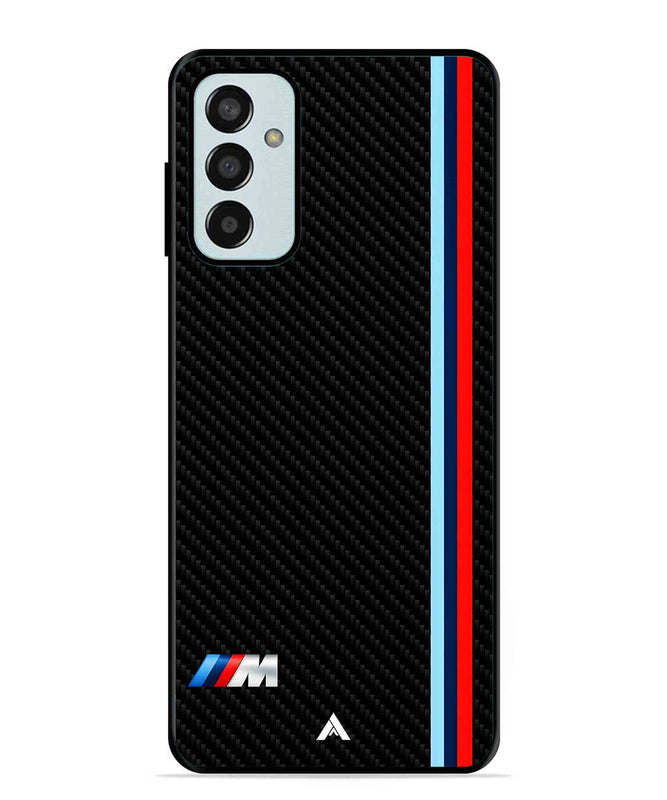 BMW Car Logo 1 Metal Back Cover Phone Case for Samsung Galaxy M13 4G