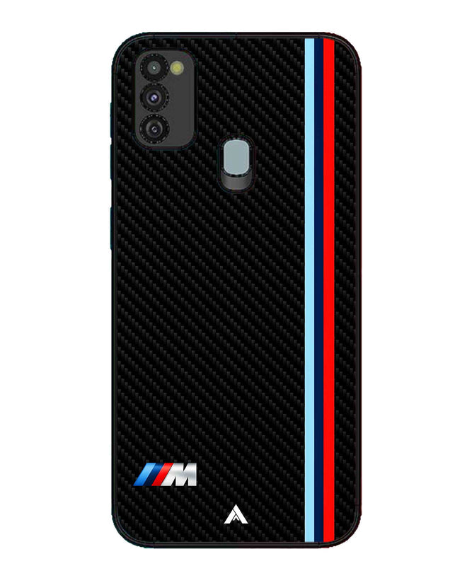 BMW Car Logo 1 Metal Back Cover Phone Case for Samsung Galaxy M30s