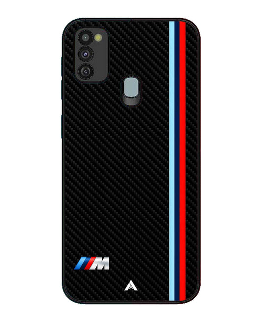 BMW Car Logo 1 Metal Back Cover Phone Case for Samsung Galaxy M30s