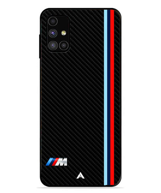 BMW Car Logo 1 Metal Back Cover Phone Case for Samsung Galaxy M31s