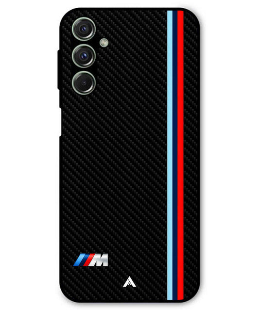 BMW Car Logo 1 Metal Back Cover Phone Case for Samsung Galaxy M34