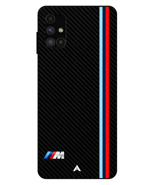 BMW Car Logo 1 Metal Back Cover Phone Case for Samsung Galaxy M51