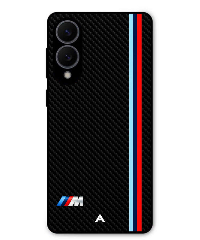 BMW Car Logo 1 Metal Back Cover Phone Case for Samsung Galaxy S25 Edge