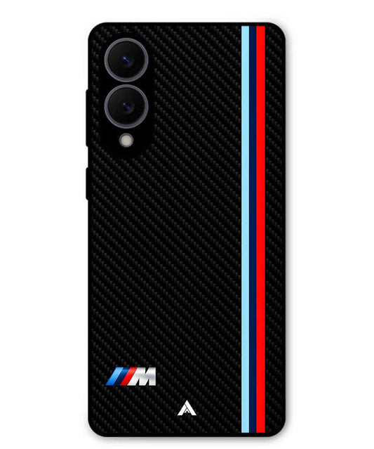 BMW Car Logo 1 Metal Back Cover Phone Case for Samsung Galaxy S25 Edge