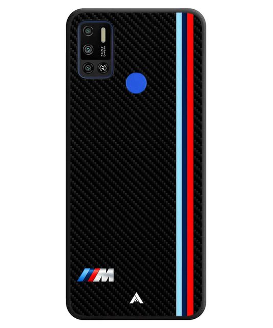BMW Car Logo 1 Metal Back Cover Phone Case for Tecno Spark 6 Air
