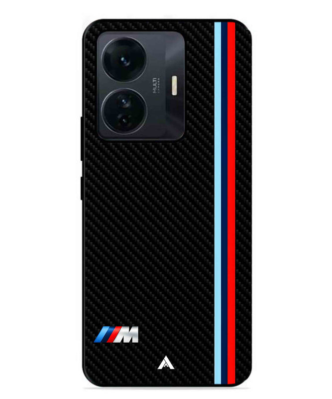 BMW Car Logo 1 Metal Back Cover Phone Case for Vivo T1 Pro