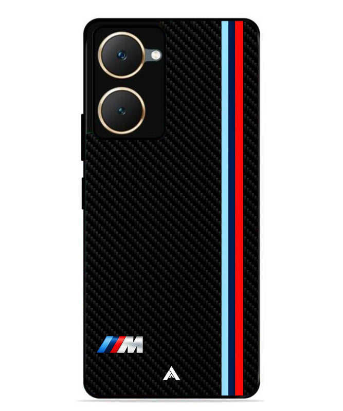 BMW Car Logo 1 Metal Back Cover Phone Case for Vivo T3 Lite