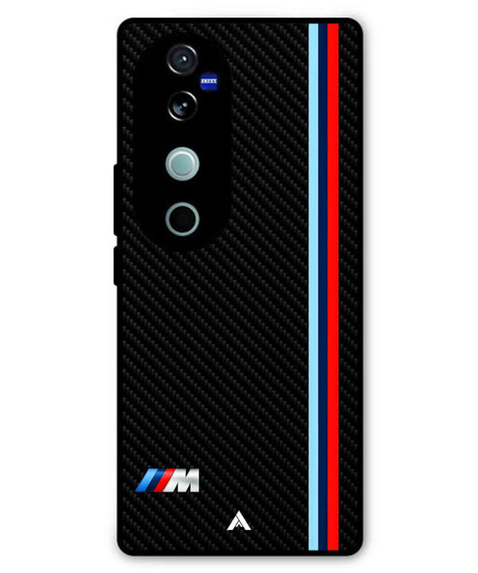 BMW Car Logo 1 Metal Back Cover Phone Case for Vivo T3 Ultra