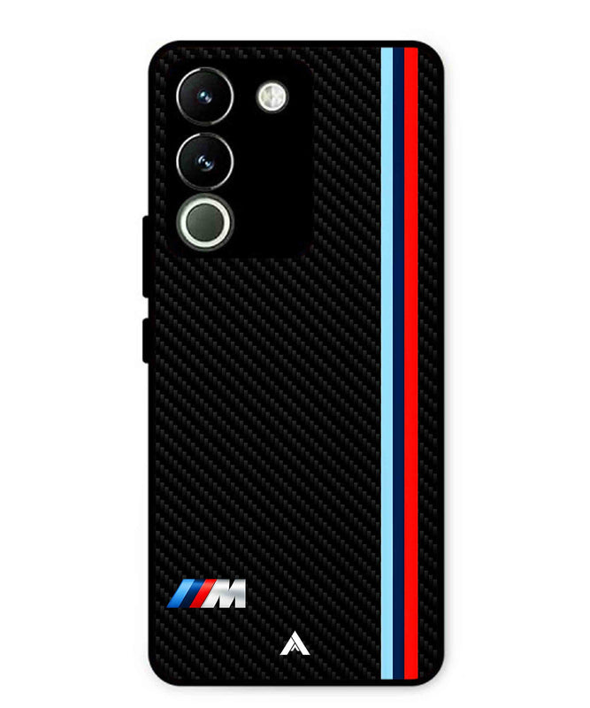 BMW Car Logo 1 Metal Back Cover Phone Case for Vivo Y200