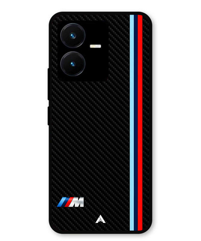 BMW Car Logo 1 Metal Back Cover Phone Case for Vivo Y22