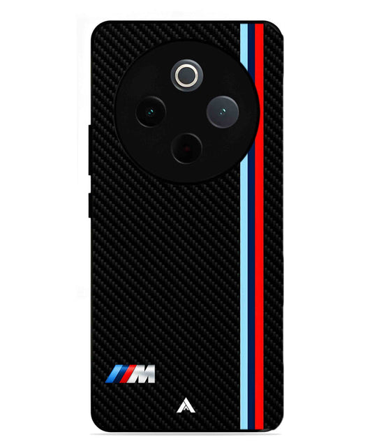 BMW Car Logo 1 Metal Back Cover Phone Case for Vivo Y300 Pro