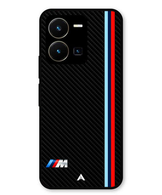 BMW Car Logo 1 Metal Back Cover Phone Case for Vivo Y35