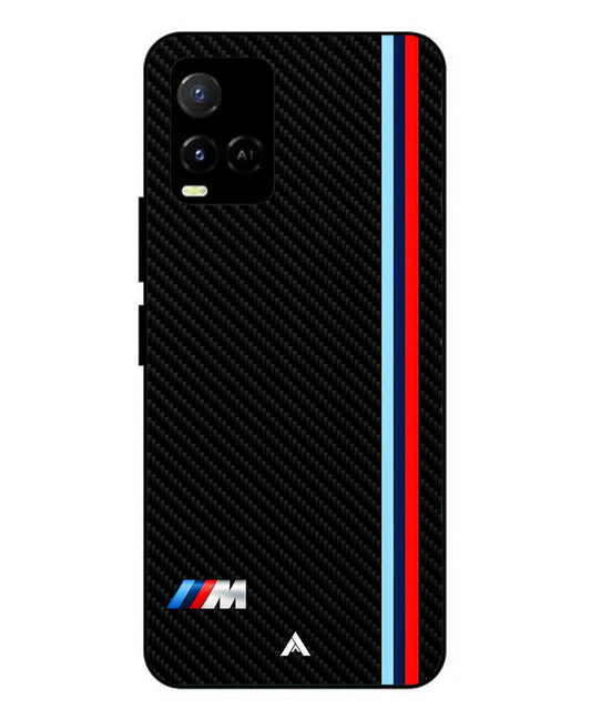 BMW Car Logo 1 Metal Back Cover Phone Case for Vivo Y36