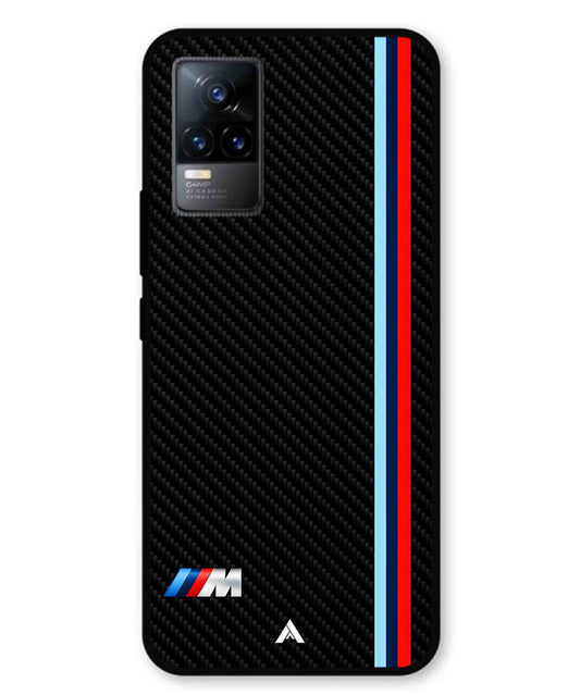 BMW Car Logo 1 Metal Back Cover Phone Case for Vivo v21e 4G