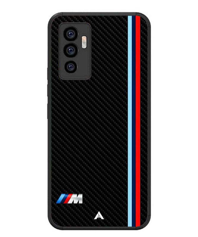 BMW Car Logo 1 Metal Back Cover Phone Case for Vivo v23e