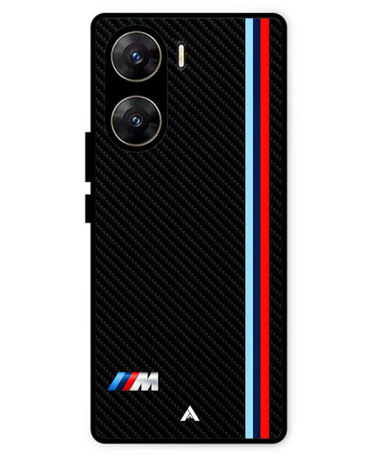 BMW Car Logo 1 Metal Back Cover Phone Case for Vivo v29e
