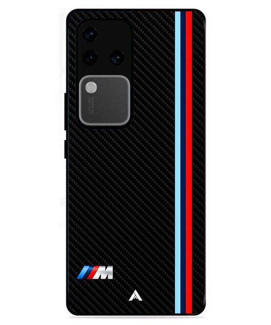 BMW Car Logo 1 Metal Back Cover Phone Case for Vivo v30 Pro