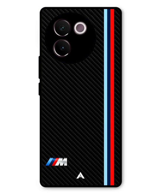 BMW Car Logo 1 Metal Back Cover Phone Case for Vivo v30e