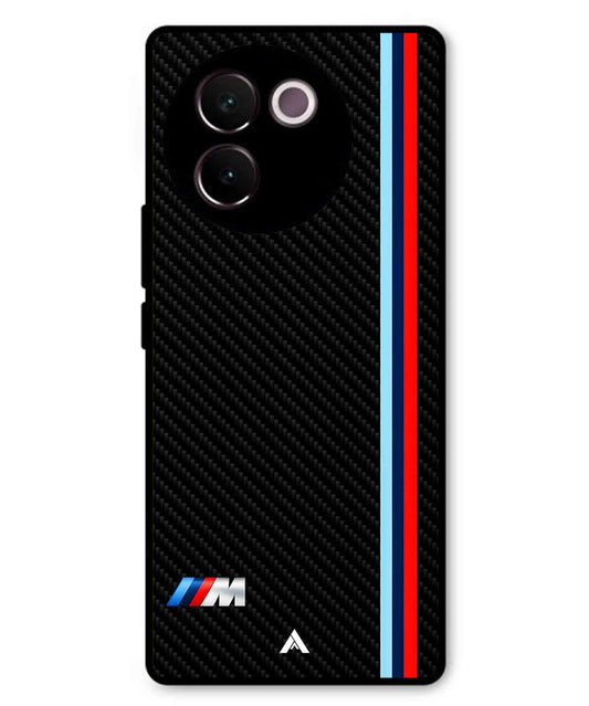 BMW Car Logo 1 Metal Back Cover Phone Case for Vivo v30e