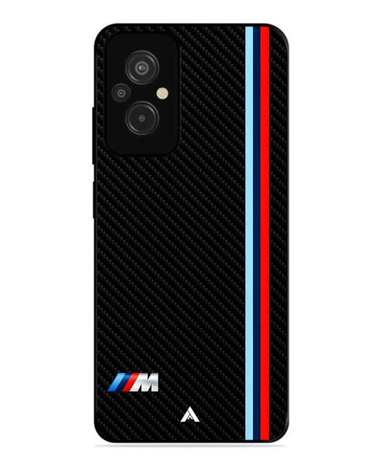 BMW Car Logo 1 Metal Back Cover Phone Case for Xiaomi Redmi 11 Prime 4G