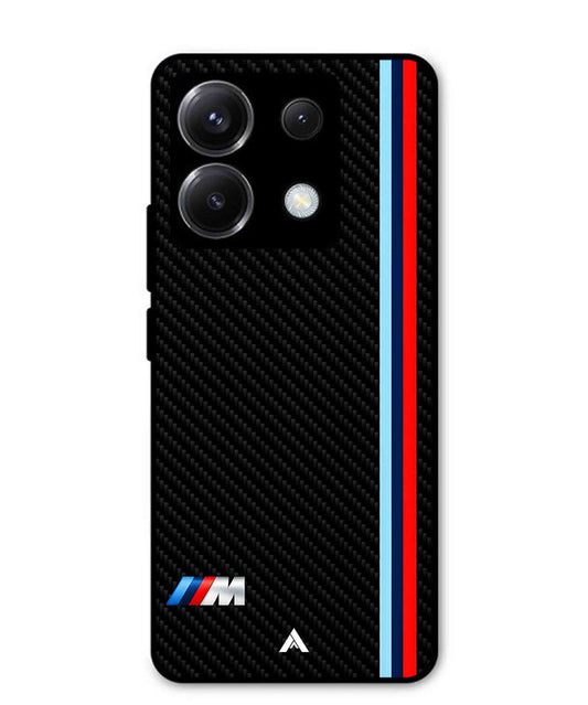 BMW Car Logo 1 Metal Back Cover Phone Case for Xiaomi Redmi Note 13