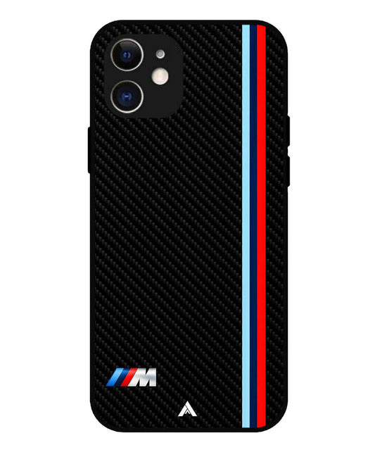 BMW Car Logo 1 Metal Back Cover Phone Case for iPhone 12