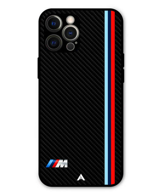 BMW Car Logo 1 Metal Back Cover Phone Case for iPhone 12 Pro Max