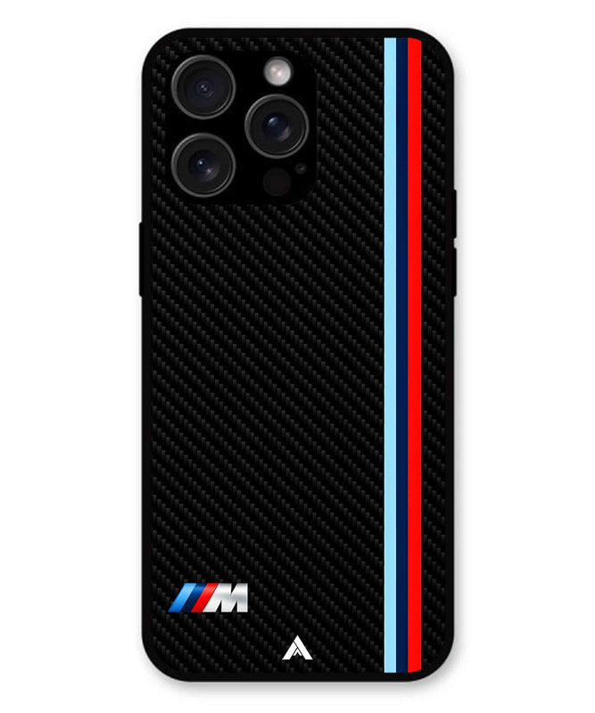 BMW Car Logo 1 Metal Back Cover Phone Case for iPhone 13 Pro Max