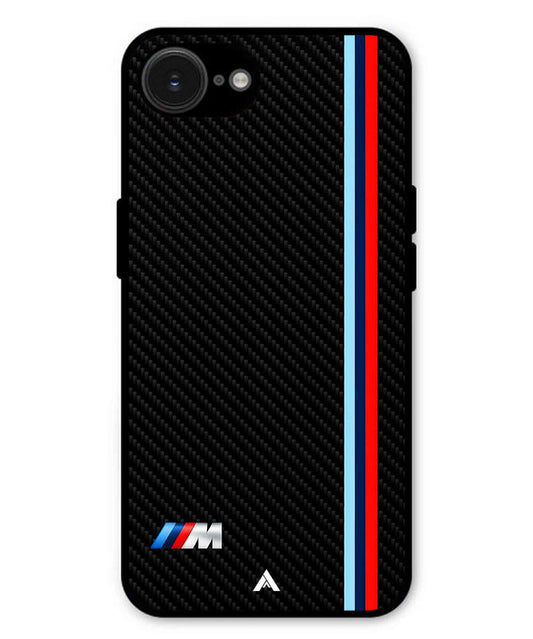 BMW Car Logo 1 Metal Back Cover Phone Case for iPhone 16e