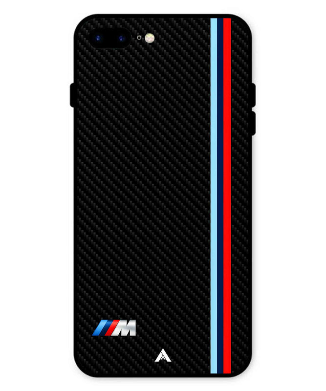 BMW Car Logo 1 Metal Back Cover Phone Case for iPhone 8 Plus