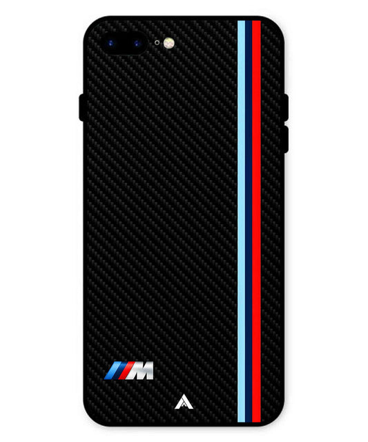 BMW Car Logo 1 Metal Back Cover Phone Case for iPhone 8 Plus
